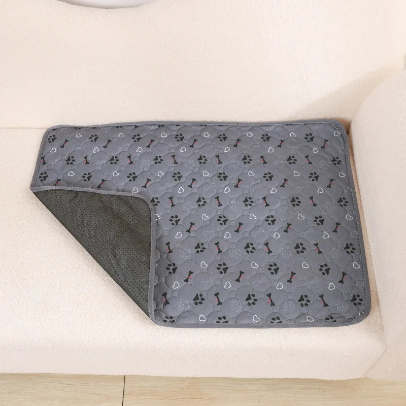 PawFolio Reusable Waterproof Dog Training and Pee Pad Mat