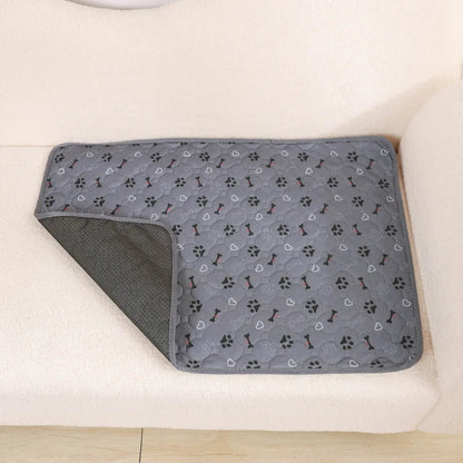 PawFolio Reusable Waterproof Dog Training and Pee Pad Mat