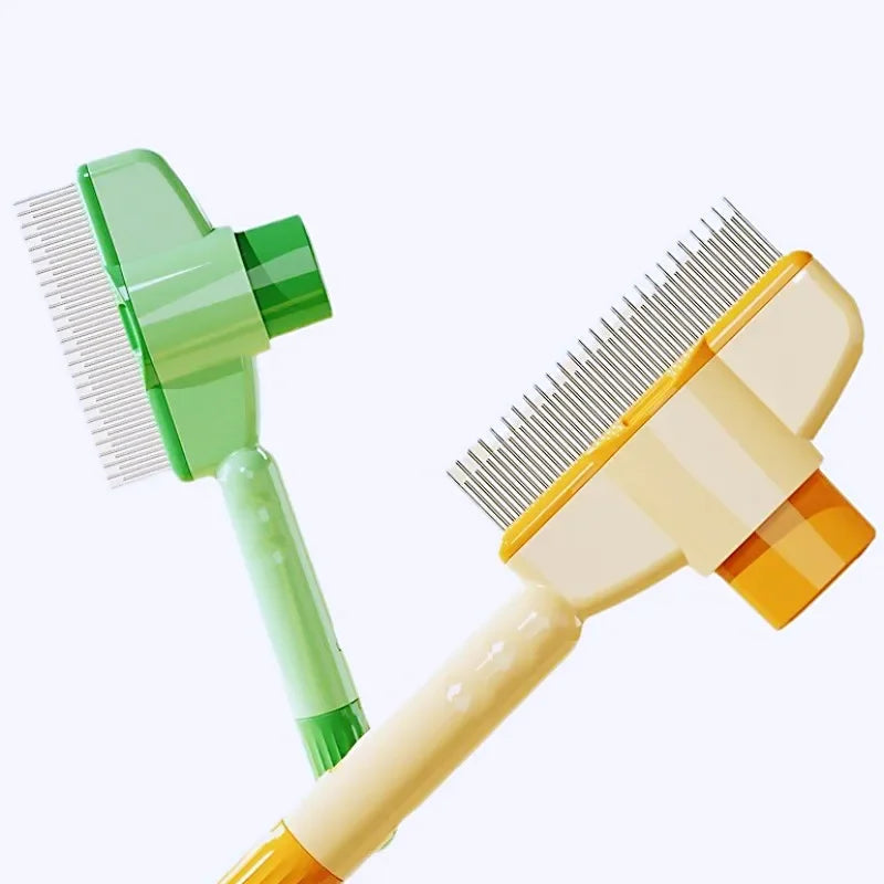 PawFolio Self Cleaning Pet Grooming Brush for Dogs and Cats PawFolio
