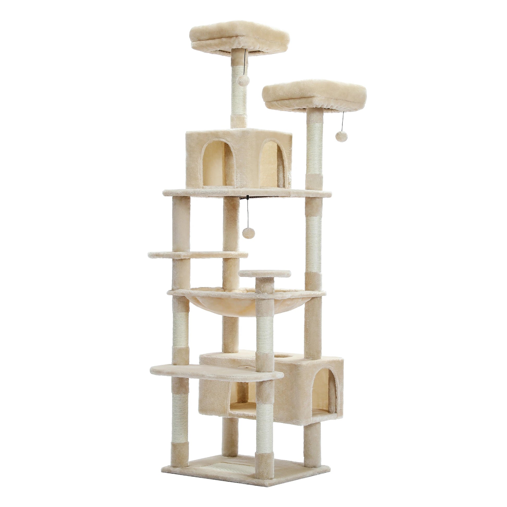 PawFolio Multi Level Cat Tree Tower for Indoor Cats PawFolio