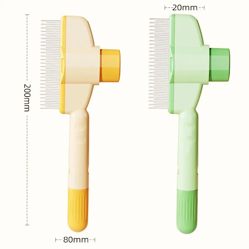 PawFolio Self Cleaning Pet Grooming Brush for Dogs and Cats PawFolio