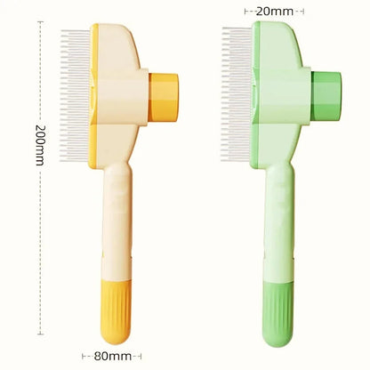 PawFolio Self Cleaning Pet Grooming Brush for Dogs and Cats PawFolio